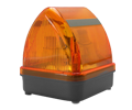 pomarańczowa lampa ostrzegawcza